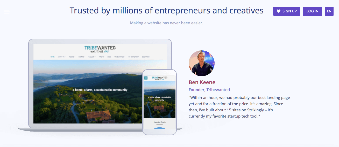 Client testimonial Client testimonial